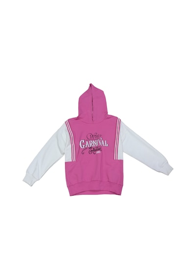İrem Çocuk Giyim Kız Çocuk Carnival Yazı Desenli Renk Bloklu Kapüşonlu Pembe Renk Sweatshirt Pembe İrem Çocuk Giyim Kız Çocuk Carnival Yazı Desenli Renk Bloklu Kapüşonlu Pembe Renk Sweatshirt Pembe