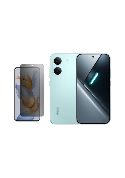 Poco X8 Pro İle Uyumlu Mat Hayalet Privacy 9h Kırılmaz Nano Ekran Koruyucu