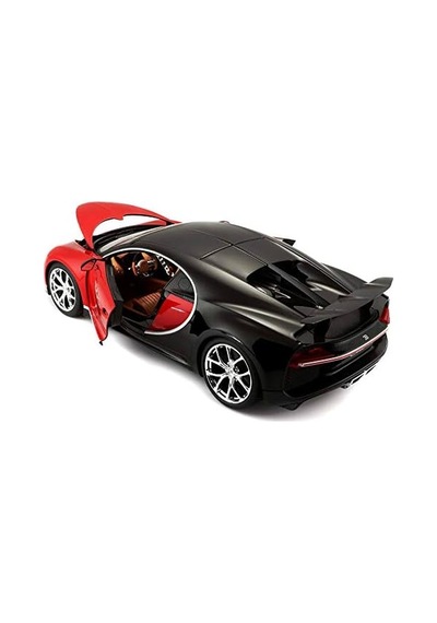 Bburago 15611040r 1: 18 Bugatti Chiron, Araba, Kırmızı