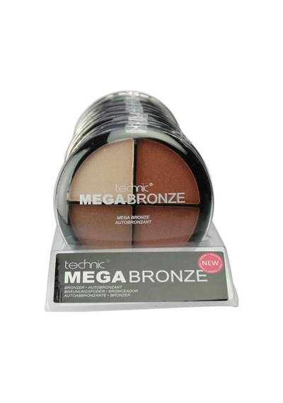 Allık Seti Mega Bronze 4lü Işıltılı Kahve Genel