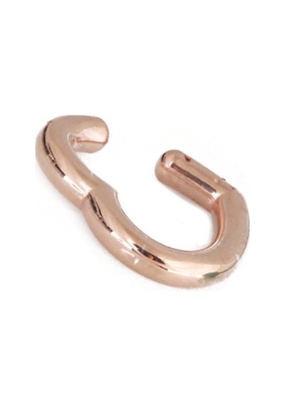 Kalp Gümüş Kıkırdak Msk2287 Rosegold Altın