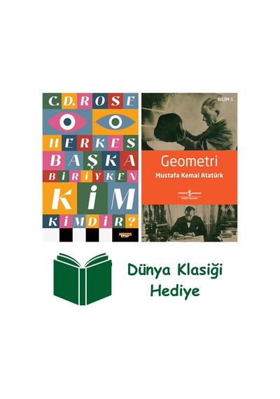 Herkes Başka Biriyken Kim Kimdir + Geometri + Dünya Klasiği Hediye
