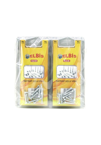 Elbis-26 Matkap Uçlu Vida Yhb 3,9x22 - 22 Adet- 12'li Paket Diğer