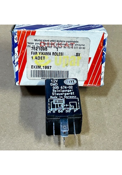 Tempra Tipo Far Yıkama Rölesi 7621096