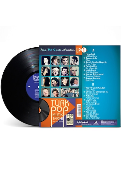 Türk Pop Müzik Tarihi 1960-70'Lı Yıllar - LP Vol. 1 Plak