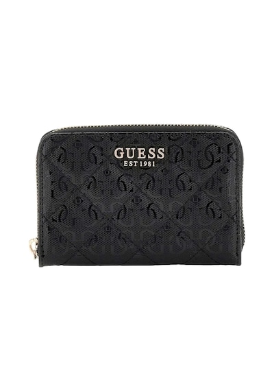 Guess Kadın Siyah Laurel 4g Logolu Cüzdan Siyah