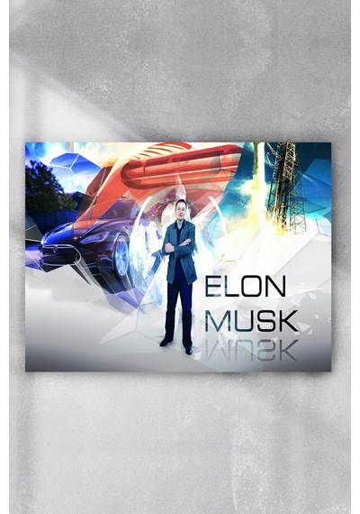 Elon Musk Girişimcilik Poster 2