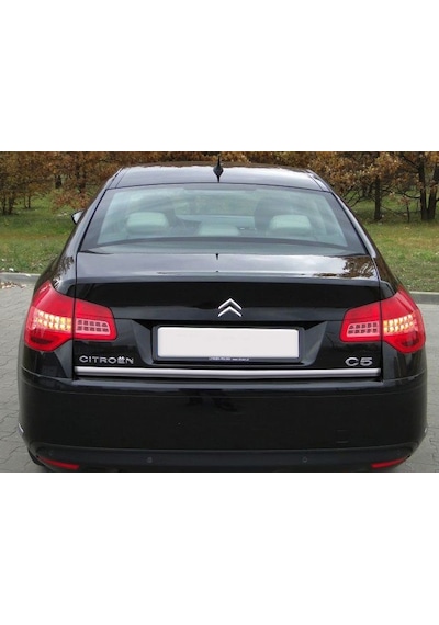 Citroen C5 Krom Bagaj Alt Çıta 2008 Üzeri Çelik Yıldız
