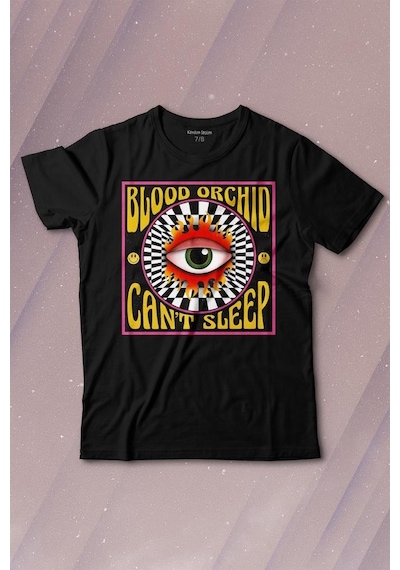 Kendim Seçtim Can't Sleep Urban Street Sokak Wear Baskılı Tişört Çocuk T-shirt 001