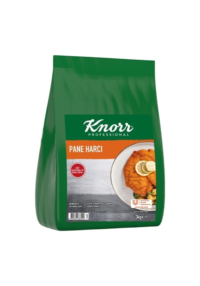 Knorr Pane Harcı 3 Kg - Pratik Ve Çok Amaçlı Pane Kaplama Tarı