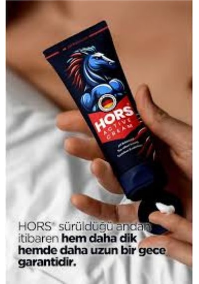 Yurorganicq Hors Active Cream Uzun Süre Etkili Erkeklere Özel Krem 50ml / Long Time Effect Retarder And Hardener Cream 50ml
