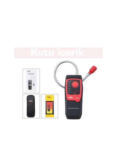 Smart Sensor AT8800L Seviye Alarmlı Yanıcı Gaz Kaçak Dedektörü