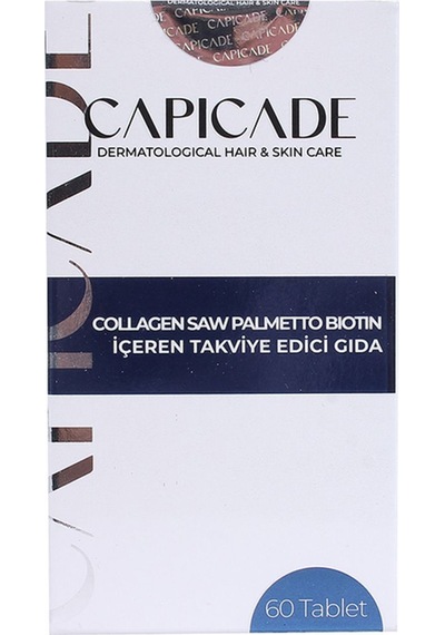 Collagen Saw Palmetto Biotin İçeren Takviye Edici Gıda 60 Tablet