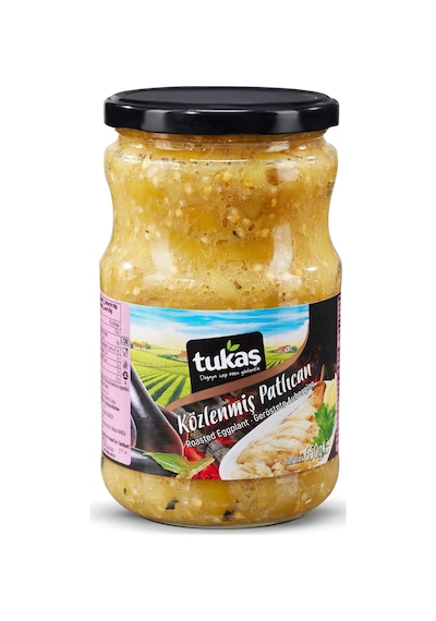 Tukaş Közlenmiş Patlıcan 650 G 8'li Avantaj Paketi Mıchu