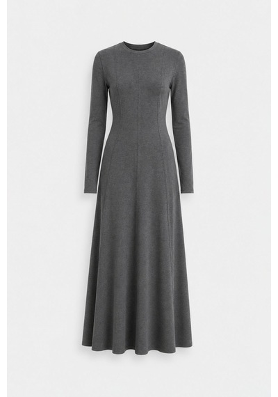 Suud Collection Füme Sandra Kloş Uzun Elbise
