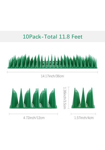 Kuş Kondurmaz Diken 50x3,5cm 12'li Paket Toplam 6 Metre