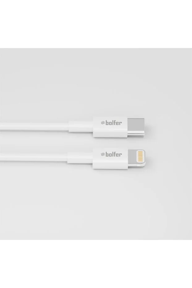 Type-c To Lightning Hızlı Şarj Kablosu 20w Beyaz