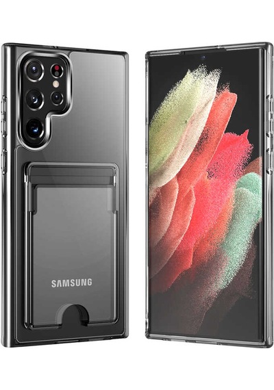 Galaxy S21 Ultra Kılıf Zore Ensa Kapak Renksiz