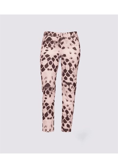 Bulalgiy Kadın Baskılı Pantolon - Bga220792-baskılı Çok Renkli