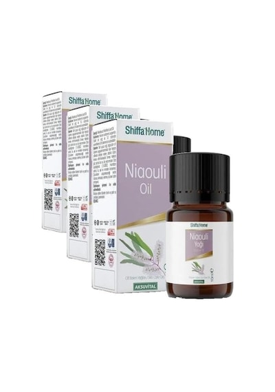 Shiffa Home Niaouli Yağı 10 Ml /%100 Saf Uçucu Yağ / Cilt Bakımı, Aromaterapi Ve Masaj İçin / Melaleuca Viridifl