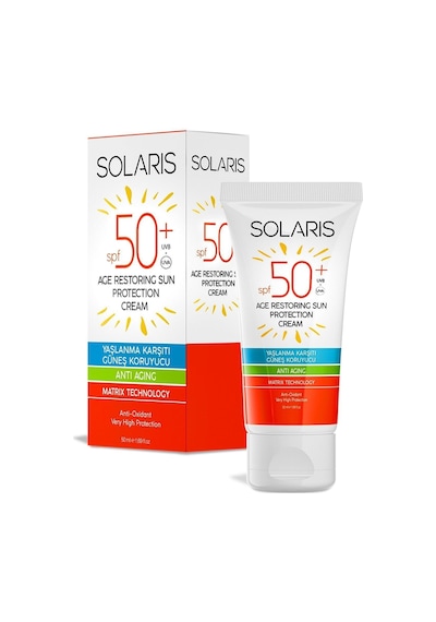 Tüm Cilt Tipleri Için Leke Ve Yaşlanma Karşıtı Güneş Kremi Spf 50 50 Ml