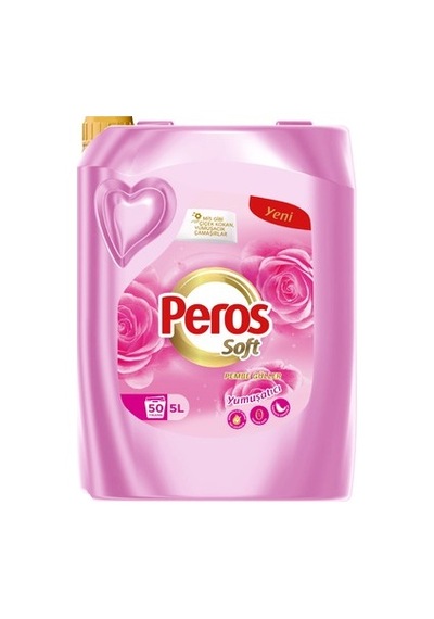5 L Pembe Yumuşatıcı Normal Özellikte Yumuşatma Sağlayan 100'lü Set