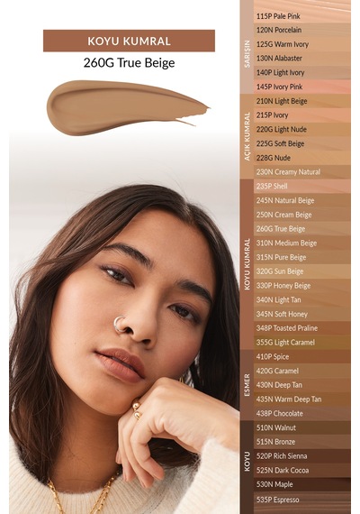 Avon Power Stay Mat Fondöten 260G True Beige