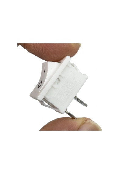 Ic-120b Mini Işıksız Anahtar 2p On-off Beyaz