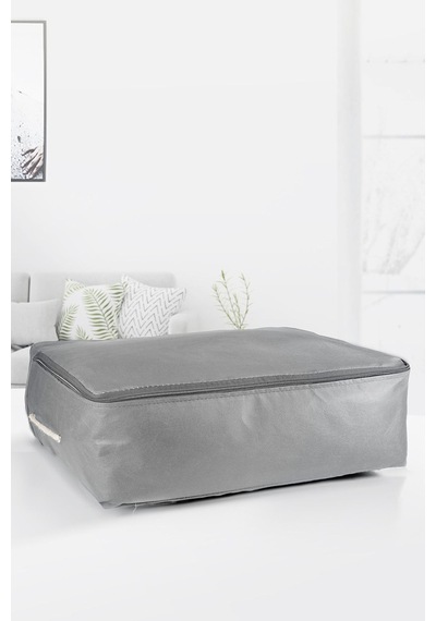 8'li Set 53x44x20 Cm Home Organizer Çekyat & Baza Altı Düzenleyici Hurç Gri