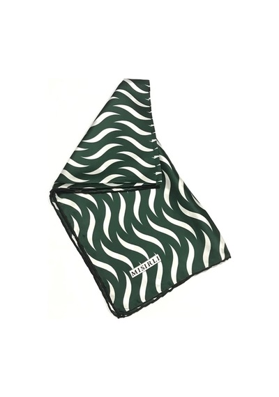 Yenisinial Mısırlı Polyester Eşarp Desen 1 Beyaz