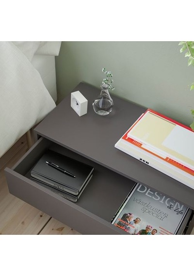 Ikea Eket Dolap Ünitesi, Koyu Gri, 70x35x35 Cm