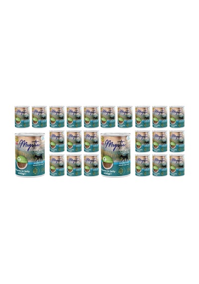 Yetişkin Köpek Balıklı Ve Jöleli Konserve Yaş Mama 400 Gr X 12 Adet 2 Paketi