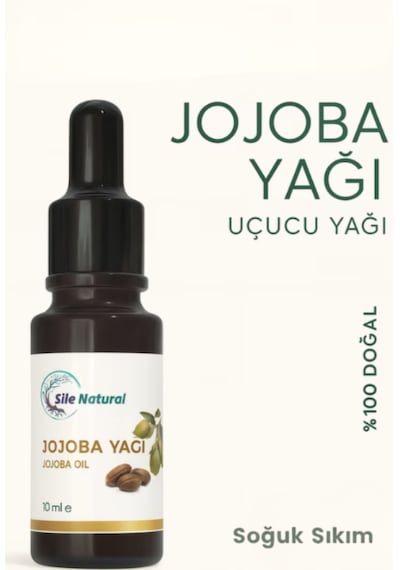 %100 Saf Jojoba Yağı 10 Ml Doğal Cilt Ve Saç Bakım Yağı Nemlendirici & Besleyici
