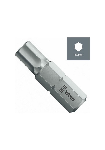 Wera 840/2 Z HexPlus Bits Uç 70x6,0mm 05057562001