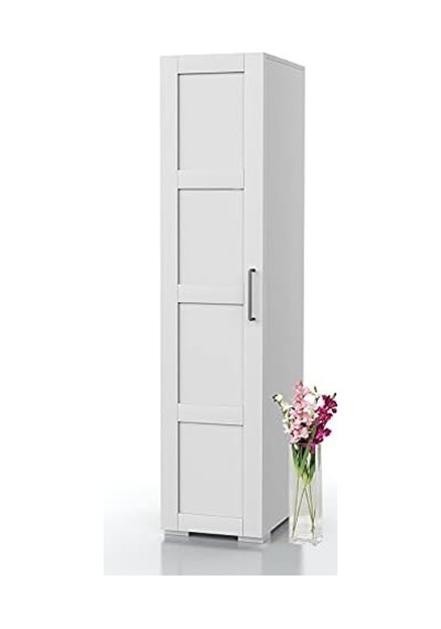 Bny111 Beyaz Kapaklı Yüksek Banyo Dolabı Çok Renkli