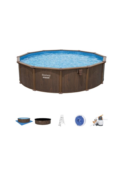 Bestway 561cs Hydrium Çelik Duvarlı Yerüstü Havuz Seti 5,49 M X 1,32 M