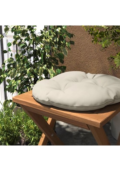 Ikea Kuddarna Dış Mekan Sandalye Minderi, Açık Gri-bej, 35 Cm
