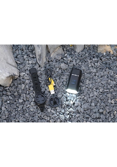 Moon RIGEL PRO 1000 Lümen USB Bisiklet Ön Far Lambası Siyah