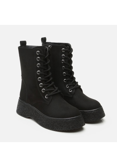 Hotiç Siyah Kadın Düz Bot 01boh295310a100 Siyah-black Siyah