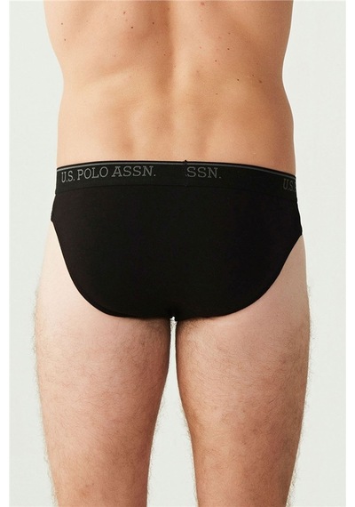U.S. Polo Assn. U.S Polo Assn. 83057 Erkek 3 Lü Boxer-Siyah - 2Xl