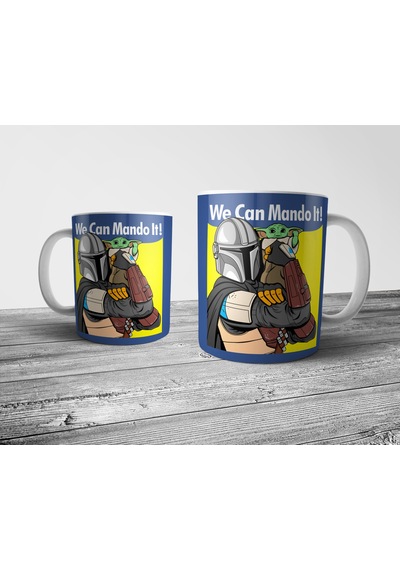 The Mandalorian Baby Yoda Grogu Star Wars Kupa Bardak Model 9