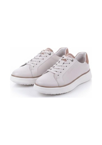 Pepita M643 Rahat Hafif Günlük Sneaker Hakiki Deri Erkek Ayakkabı Bej