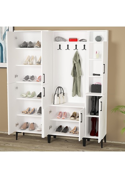 Kalenderdekor1 Kalender Dekor Rose-1-2-4 Rs01 Portmanto Vestiyer Ayakkabılık
