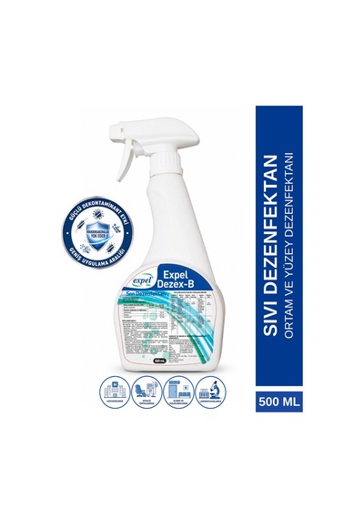 Expel Dezex-B Ortam ve Yüzey Dezenfektanı 500 ML