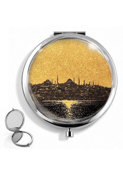 Makyaj Aynası İstanbul Silüeti Cep Aynası El Aynası Kişiye Özel Hazırlanabilir Çift Taraflı Yuvarlak Çanta Aynası Istanbul Temalı Hediye siyah Makyaj Aynası İstanbul Silüeti Cep Aynası El Aynası Kişiye Özel Hazırlanabilir Çift Taraflı Yuvarlak Çanta Aynası Istanbul Temalı Hediye siyah