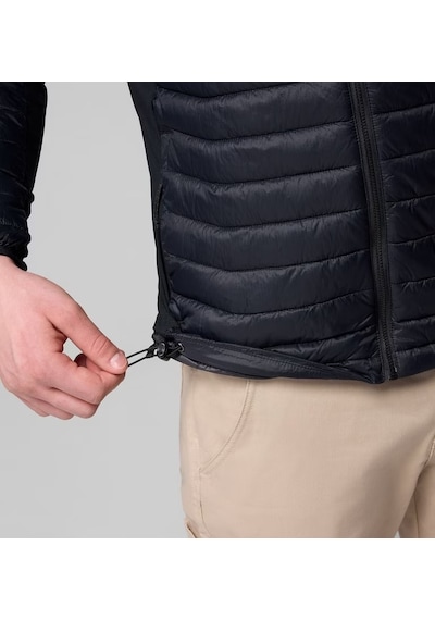 Columbia Powder Pass Hybrid Jacket Erkek Şişme Mont 2134141010 Siyah