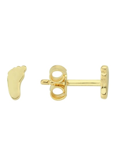 Goldkupe 14 Ayar Altın Minik Ayak Küpe 0,58 Gr-1800