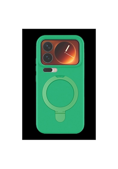 Xiaomi Mi 17 Pro Regal Magsafe Standlı Kapak - Yeşil