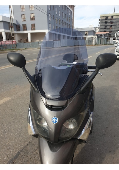 Motocam Piaggio X Evo 250 Ön Cam 2008-2016 Model 70cm Füme Renkli 4mm Uzun