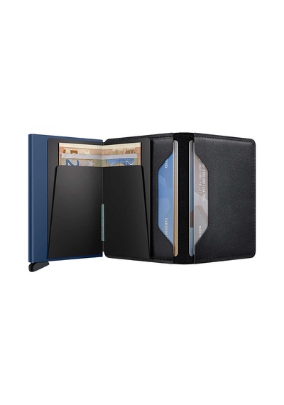 Secrid Slimwallet Original Kartlık Cüzdan, Siyah-lacivert Çok Renkli